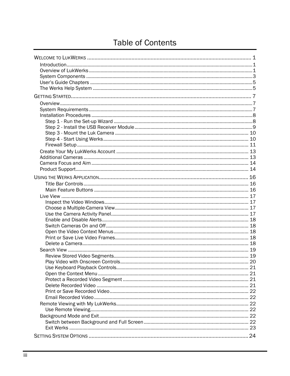 WiLife DVS-110I User Manual | Page 3 / 94