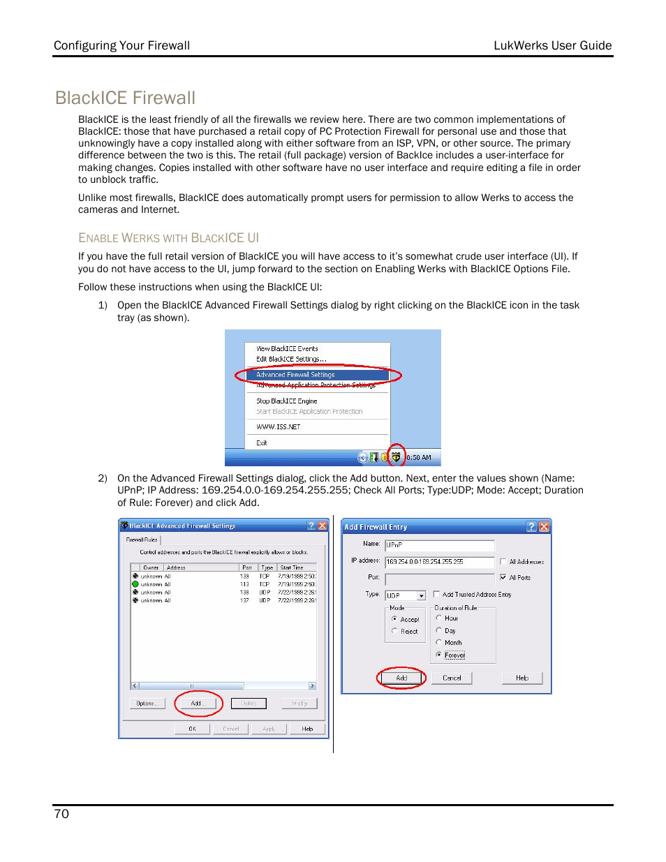 Blackice firewall | WiLife DVS-110I User Manual | Page 78 / 94