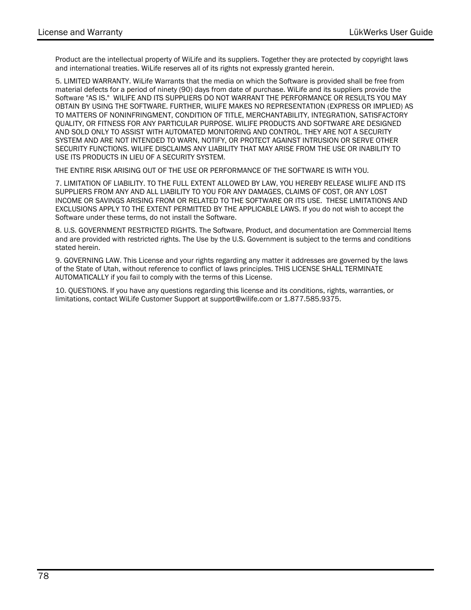 WiLife DVS-110I User Manual | Page 86 / 94