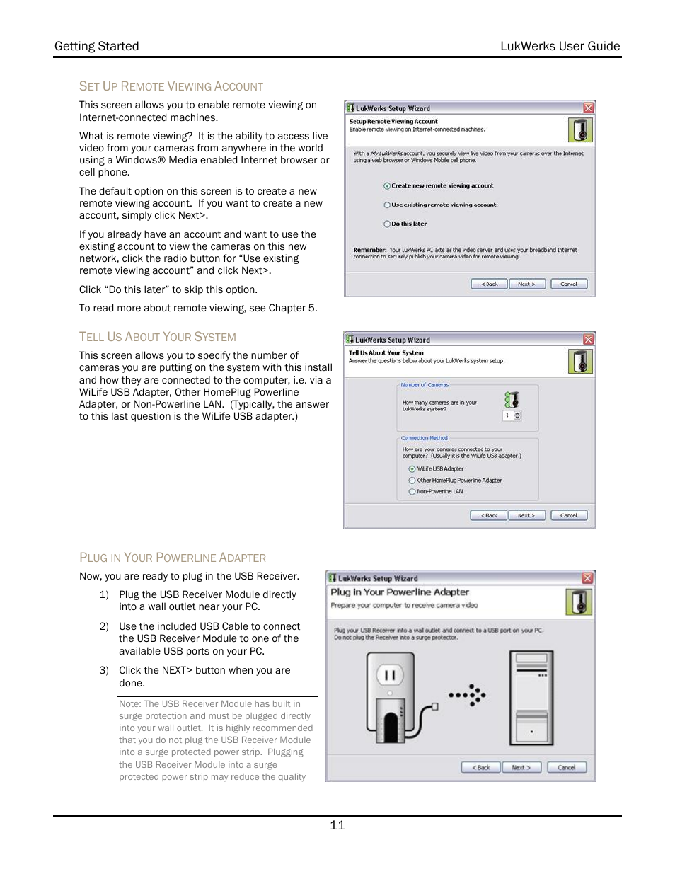 WiLife V 1.5 User Manual | Page 17 / 102