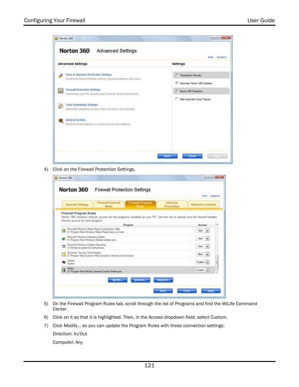 WiLife V2.1 User Manual | Page 134 / 165