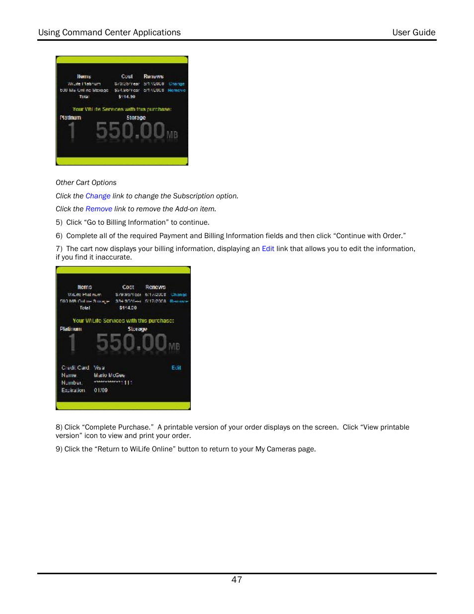 WiLife V2.1 User Manual | Page 60 / 165