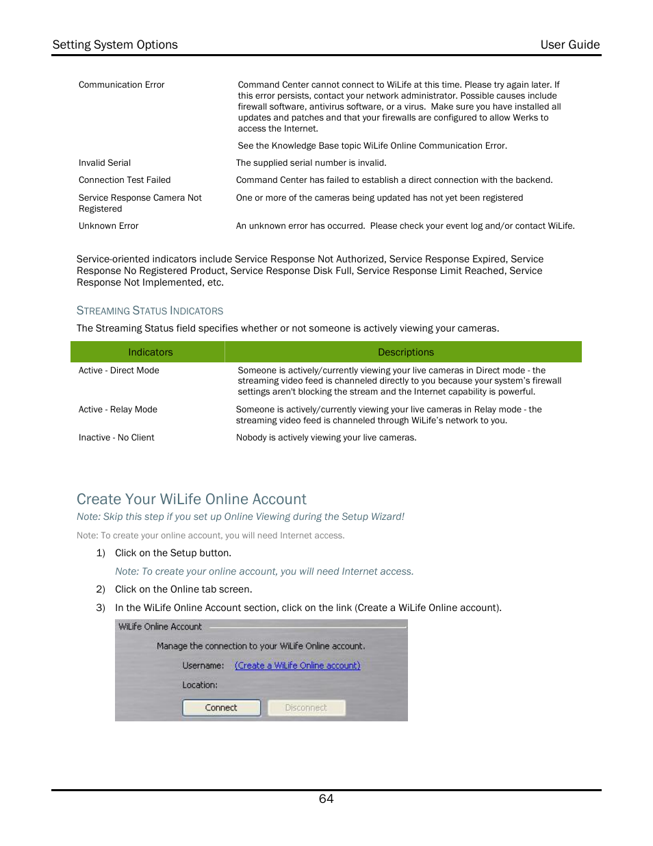 Create your wilife online account | WiLife V2.1 User Manual | Page 77 / 165