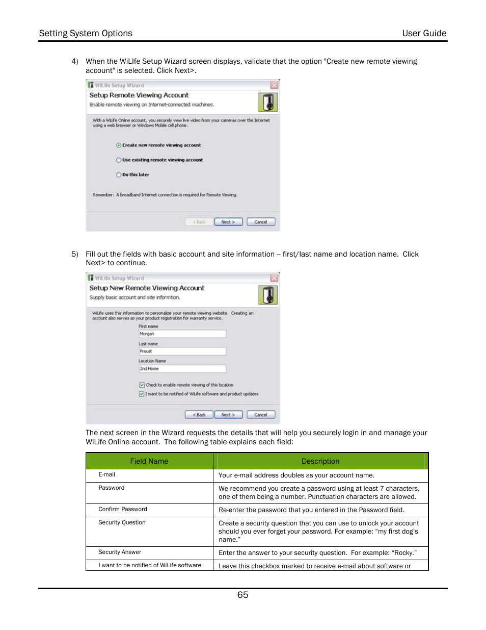 WiLife V2.1 User Manual | Page 78 / 165