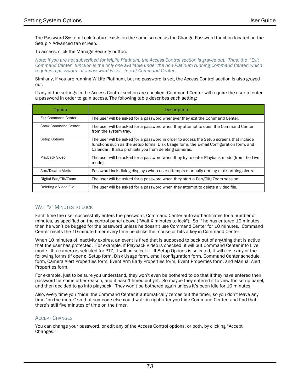 WiLife V2.1 User Manual | Page 86 / 165