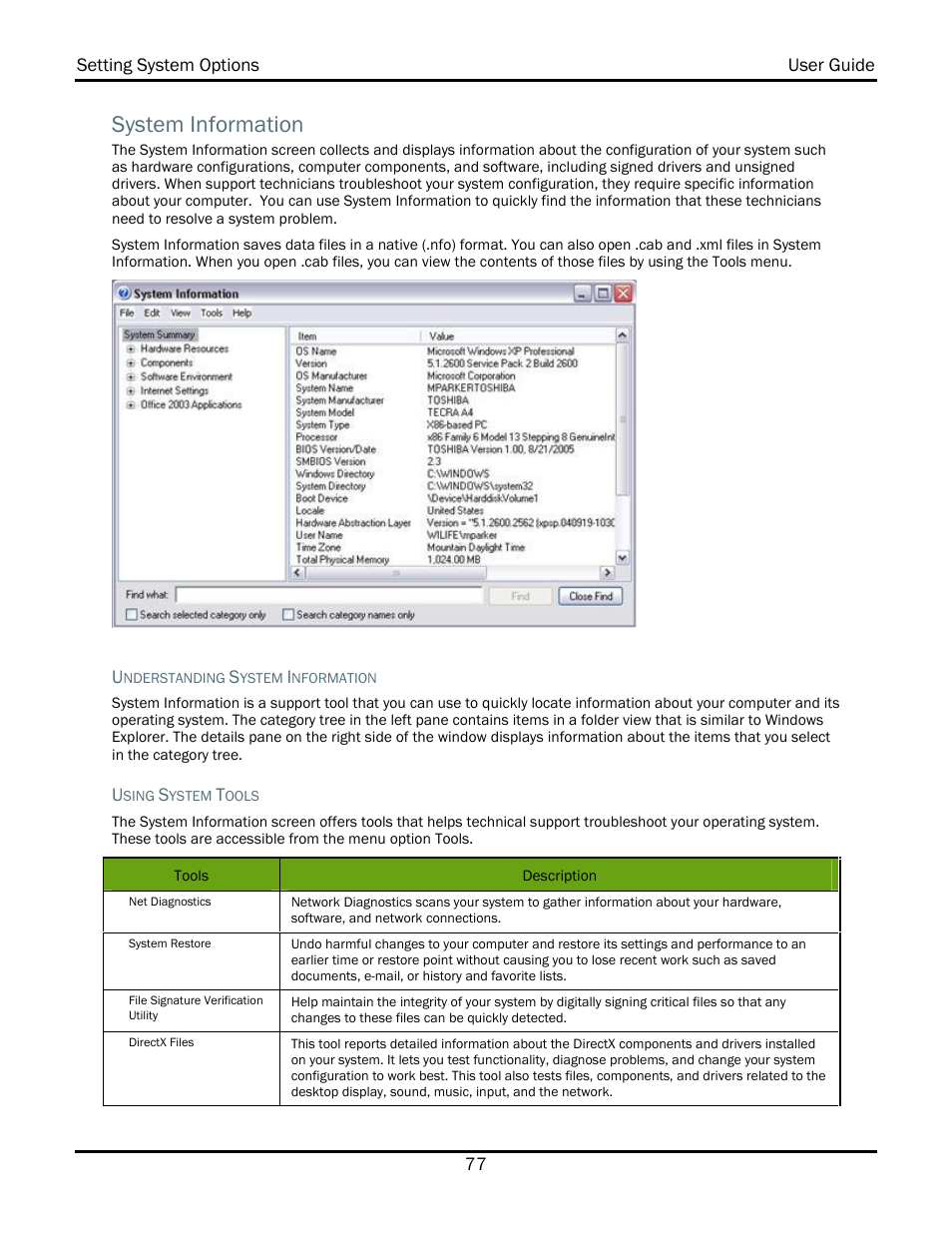 System information | WiLife V2.1 User Manual | Page 90 / 165