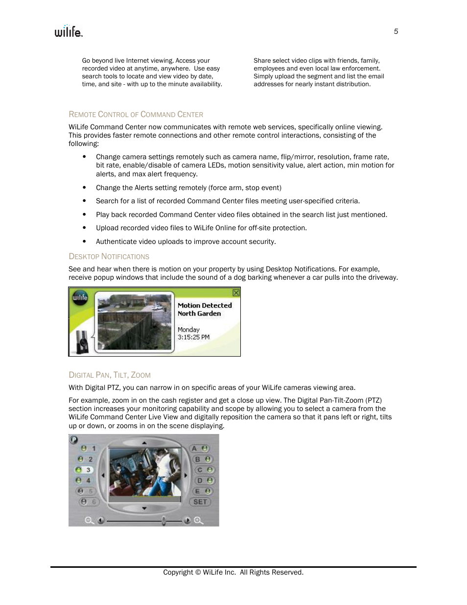 WiLife Video Security System User Manual | Page 6 / 9