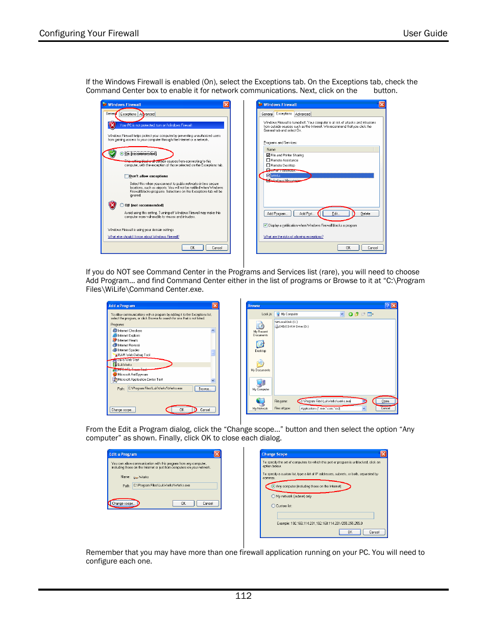 WiLife V2.5 User Manual | Page 126 / 166