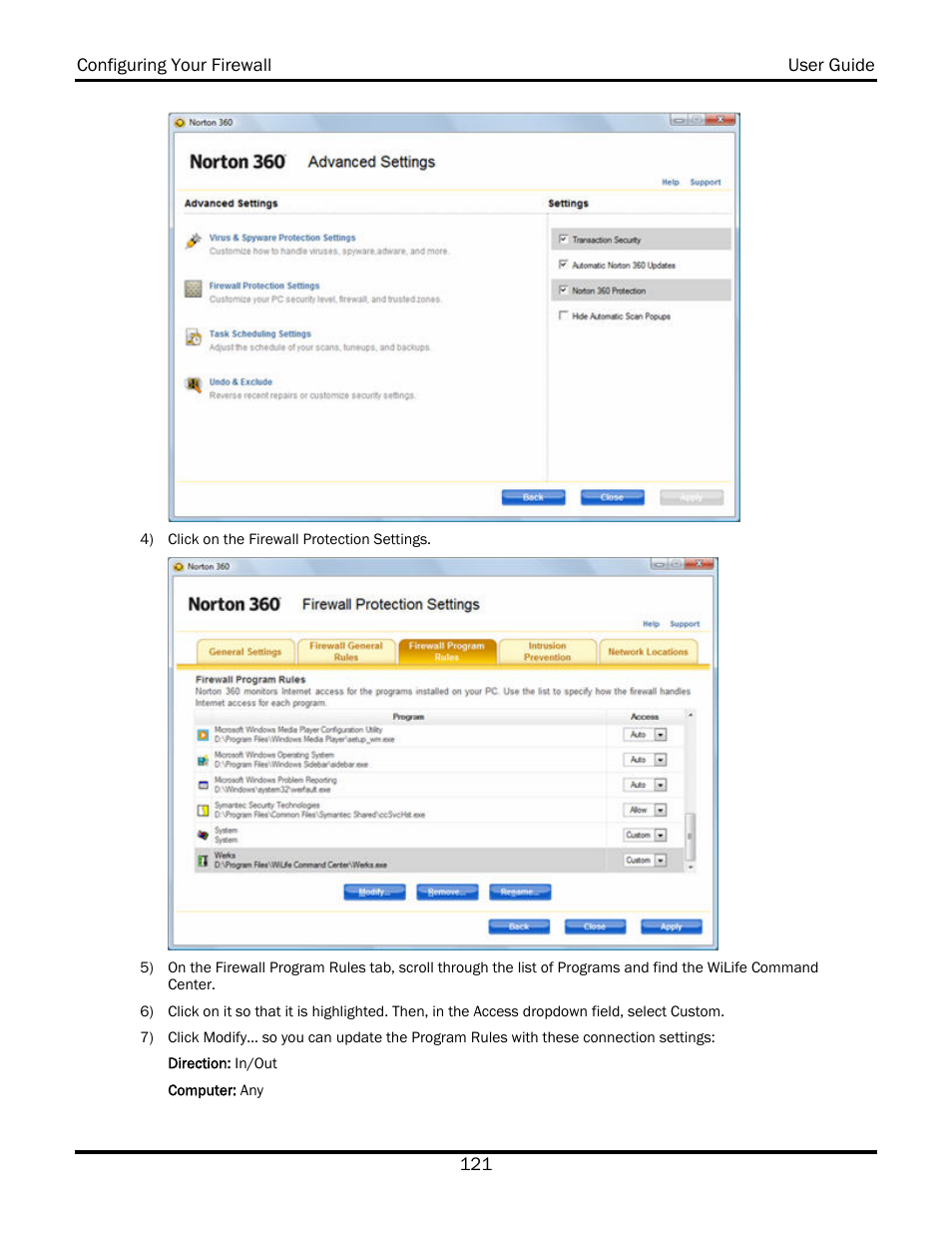 WiLife V2.5 User Manual | Page 135 / 166