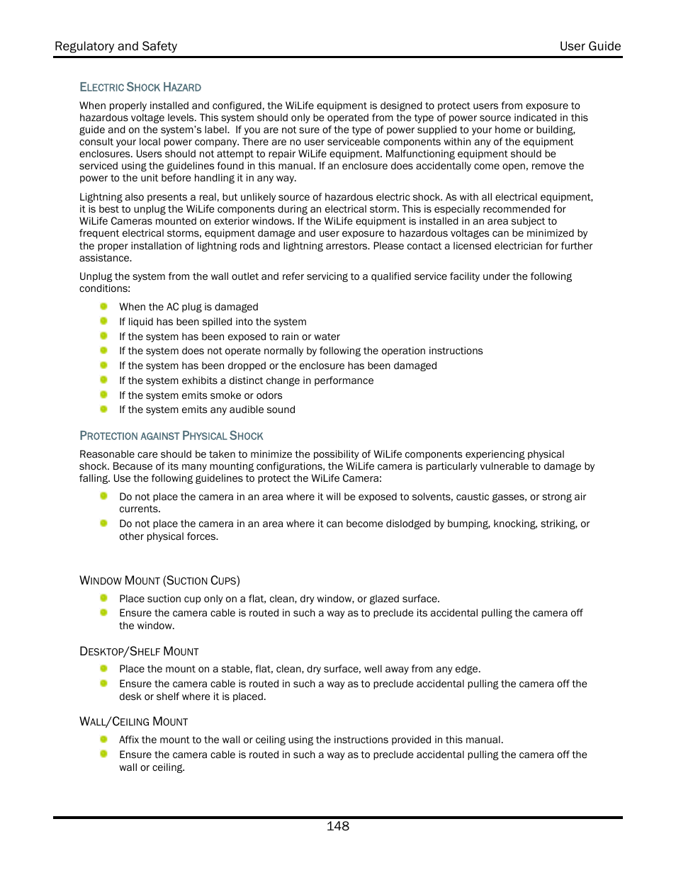 WiLife V2.5 User Manual | Page 162 / 166