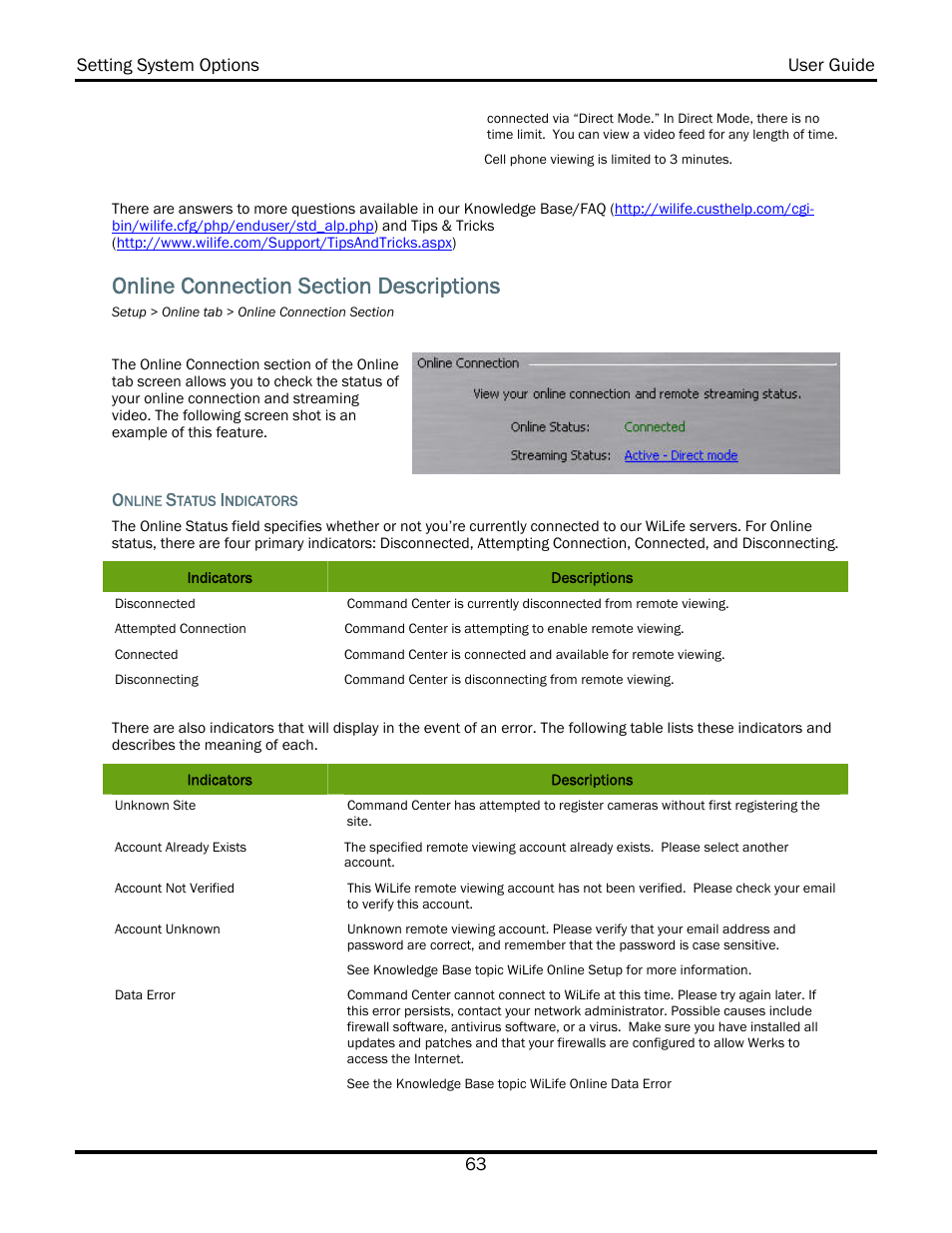 WiLife V2.5 User Manual | Page 77 / 166