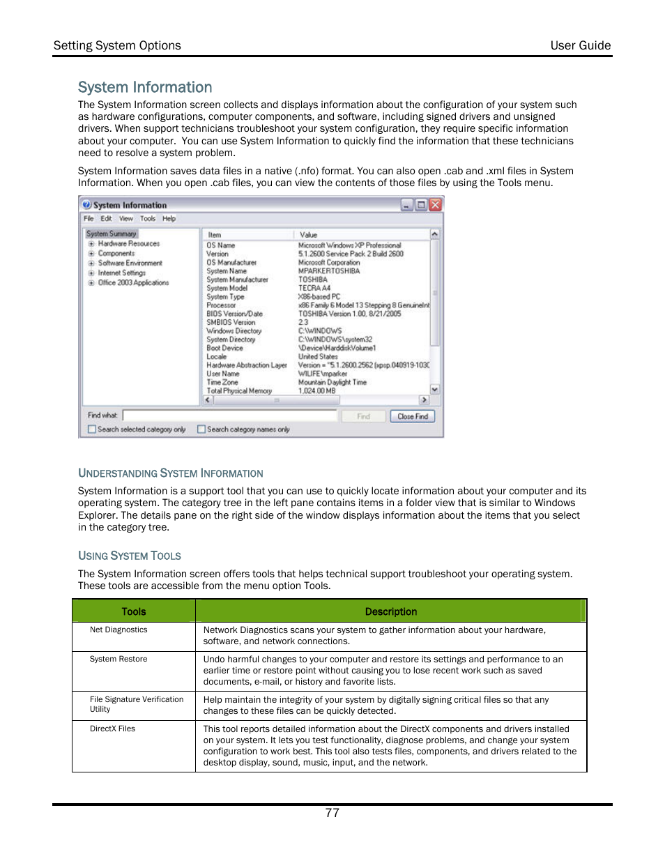 System information | WiLife V2.5 User Manual | Page 91 / 166