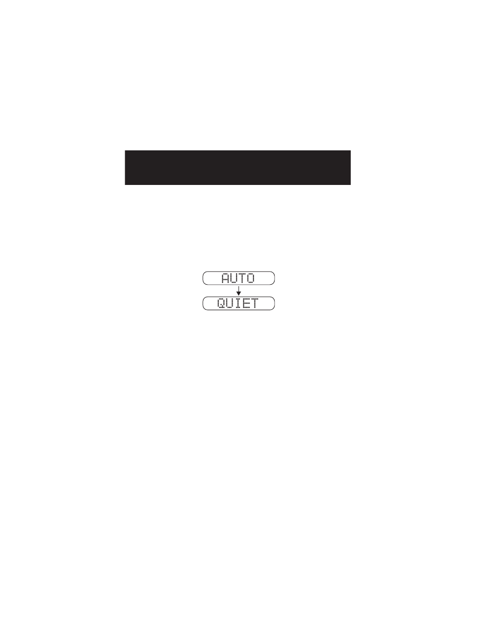 Auto quiet | Whistler 1650 User Manual | Page 12 / 28