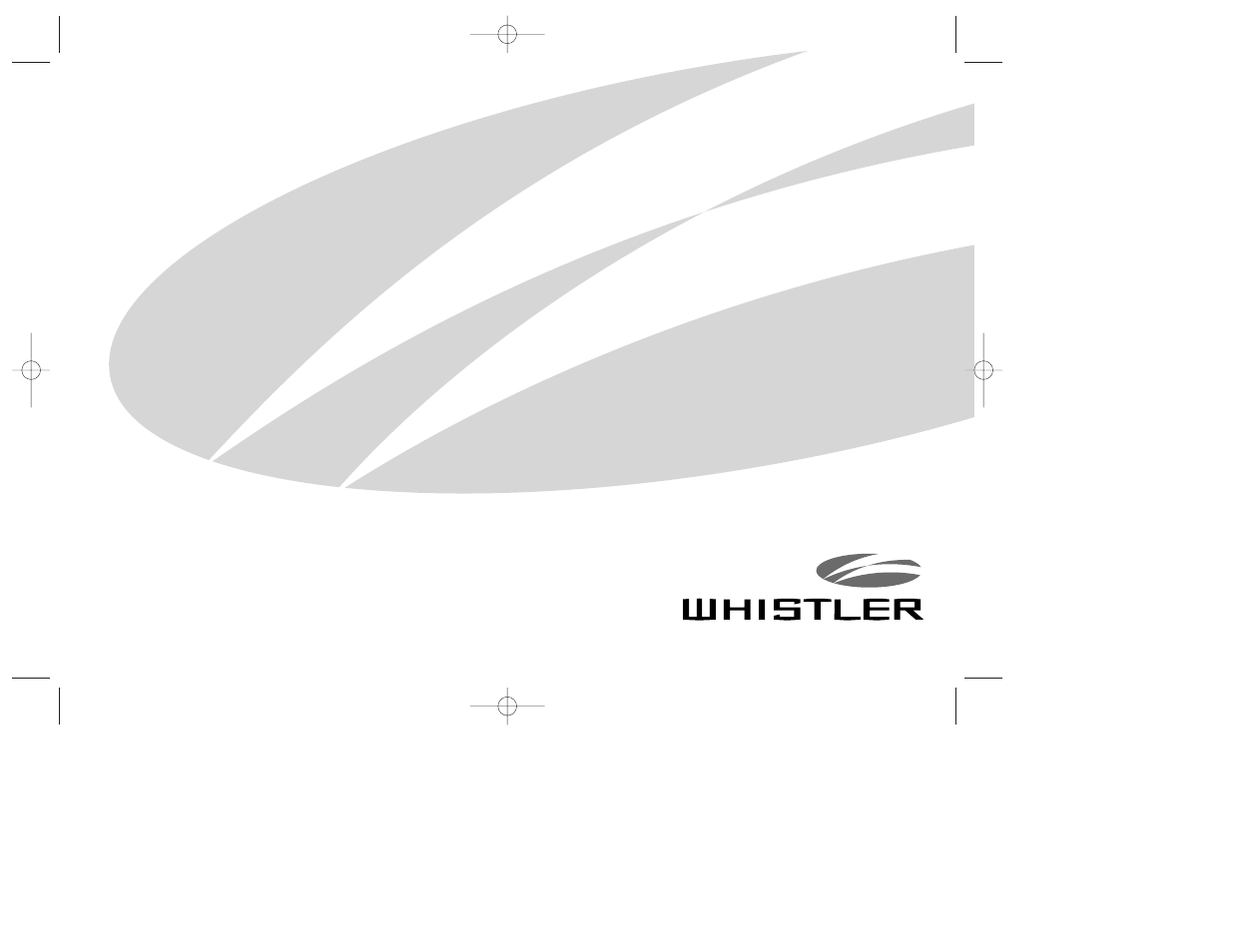 Whistler 1780 User Manual | 18 pages