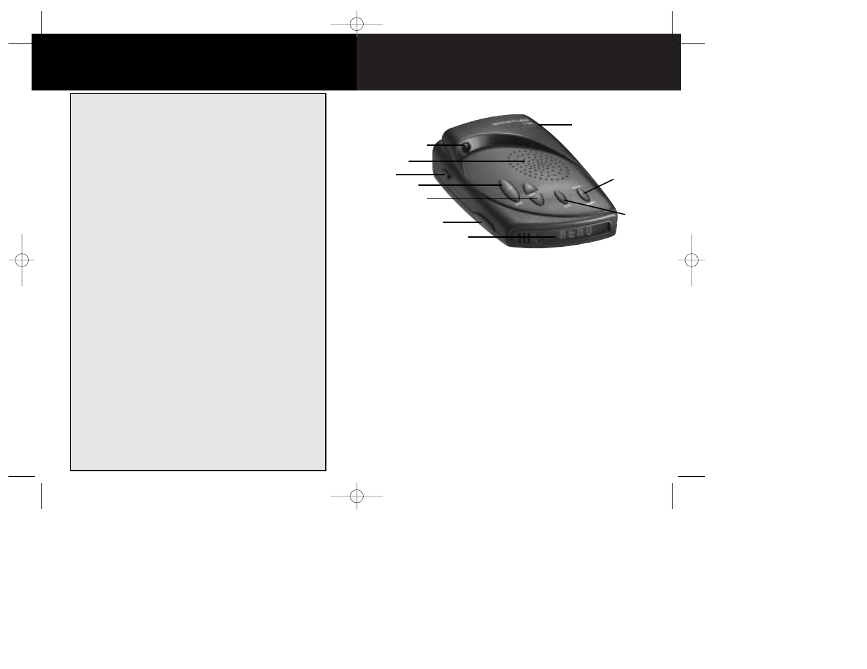 Whistler 1780 User Manual | Page 3 / 18