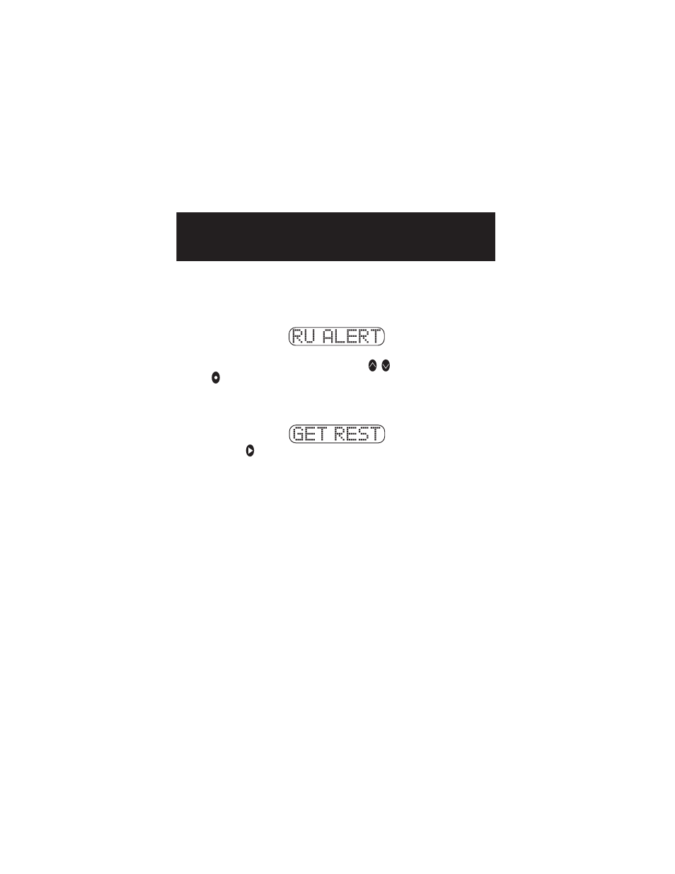 Get rest ru alert | Whistler 1670 User Manual | Page 16 / 36