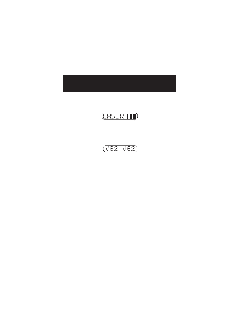 Laser vg2 vg2 | Whistler 1670 User Manual | Page 23 / 36