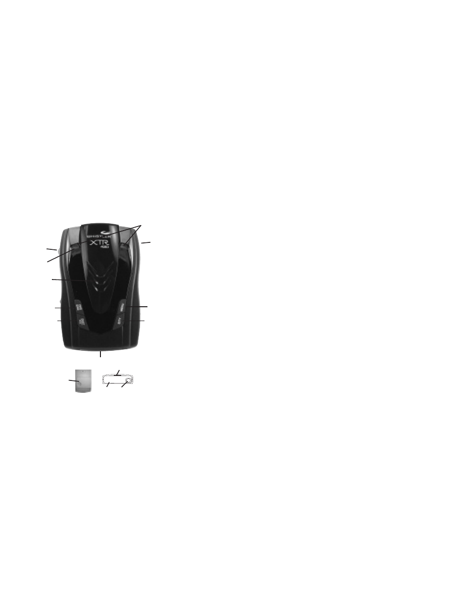 Whistler features feature descriptions, Installation, Xtr-420 | Whistler XTR-420 User Manual | Page 2 / 9