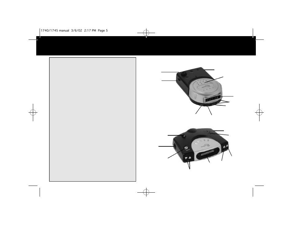 Whistler 1740 User Manual | Page 3 / 18