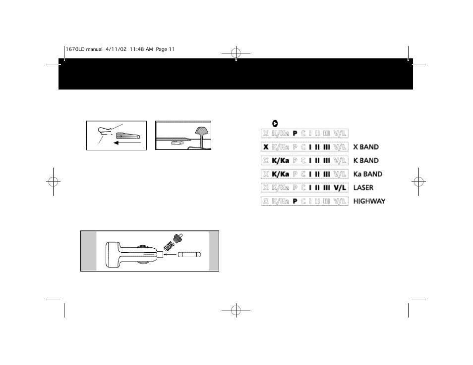 Operation, 9installation | Whistler 1670LD User Manual | Page 6 / 18