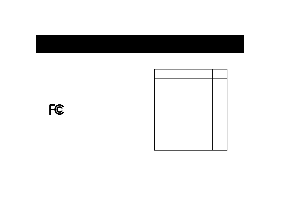 Accessories, 35 fcc information 34 | Whistler 1770 User Manual | Page 19 / 20