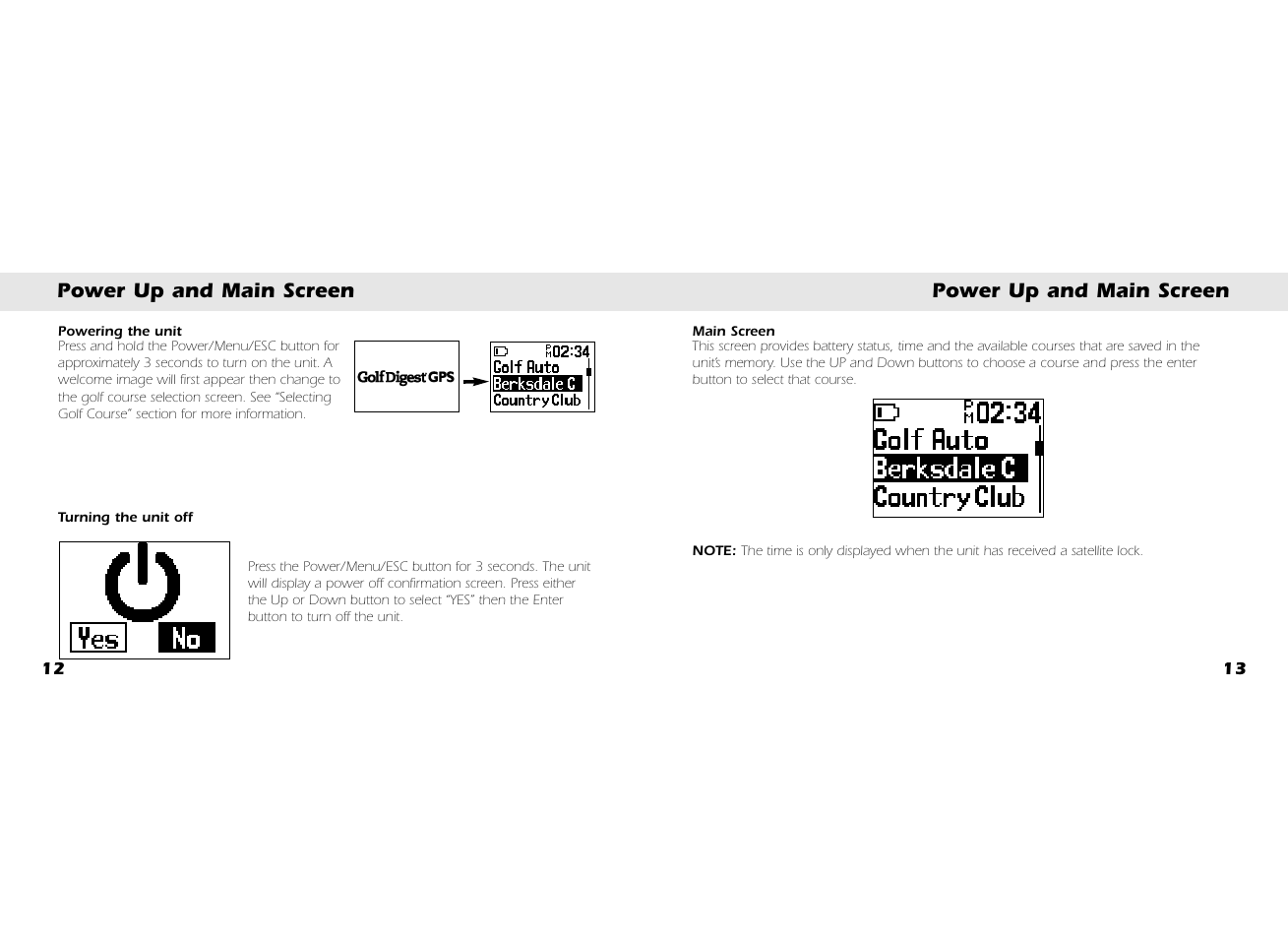 Whistler GOLFDIGEST GLF-100 User Manual | Page 8 / 22