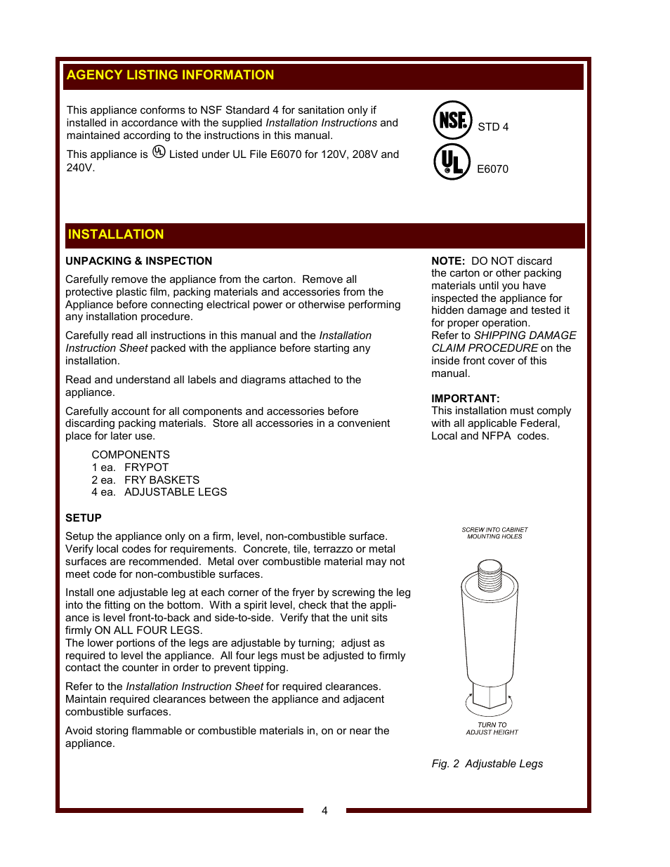 Wells F-49 User Manual | Page 6 / 14