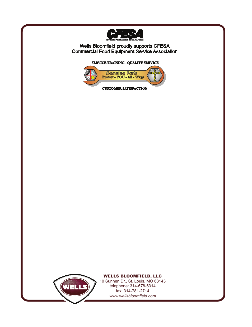 Wells B-50 User Manual | Page 28 / 28
