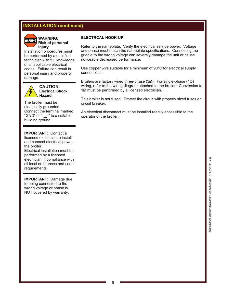 Wells B-50 User Manual | Page 8 / 28