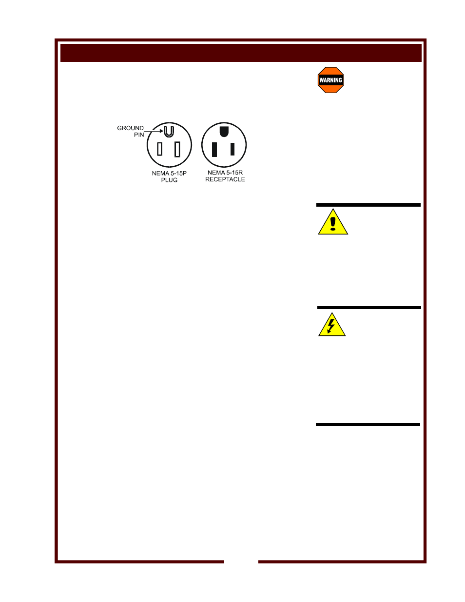 Installation (continued), Warning, Caution | Wells TCW-2 User Manual | Page 7 / 12
