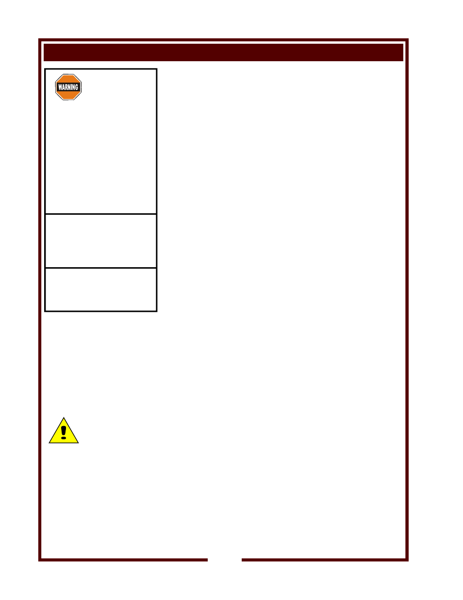 Operation, Warning, Caution | Wells COUNTER TOP GAS HOTPLATE H-2412G User Manual | Page 10 / 16