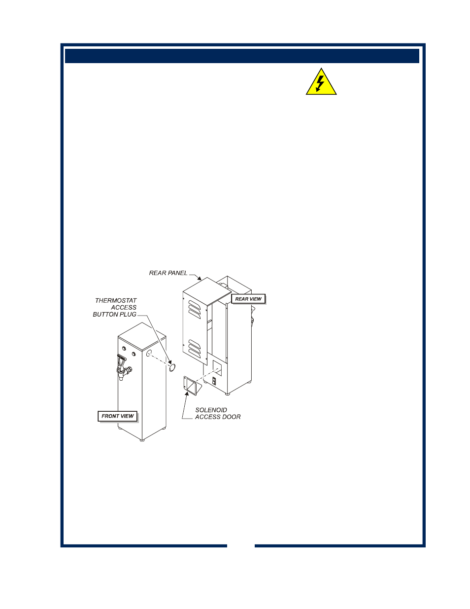 Servicing instructions caution, Shock hazard | Wells 1222 1222CA User Manual | Page 11 / 20