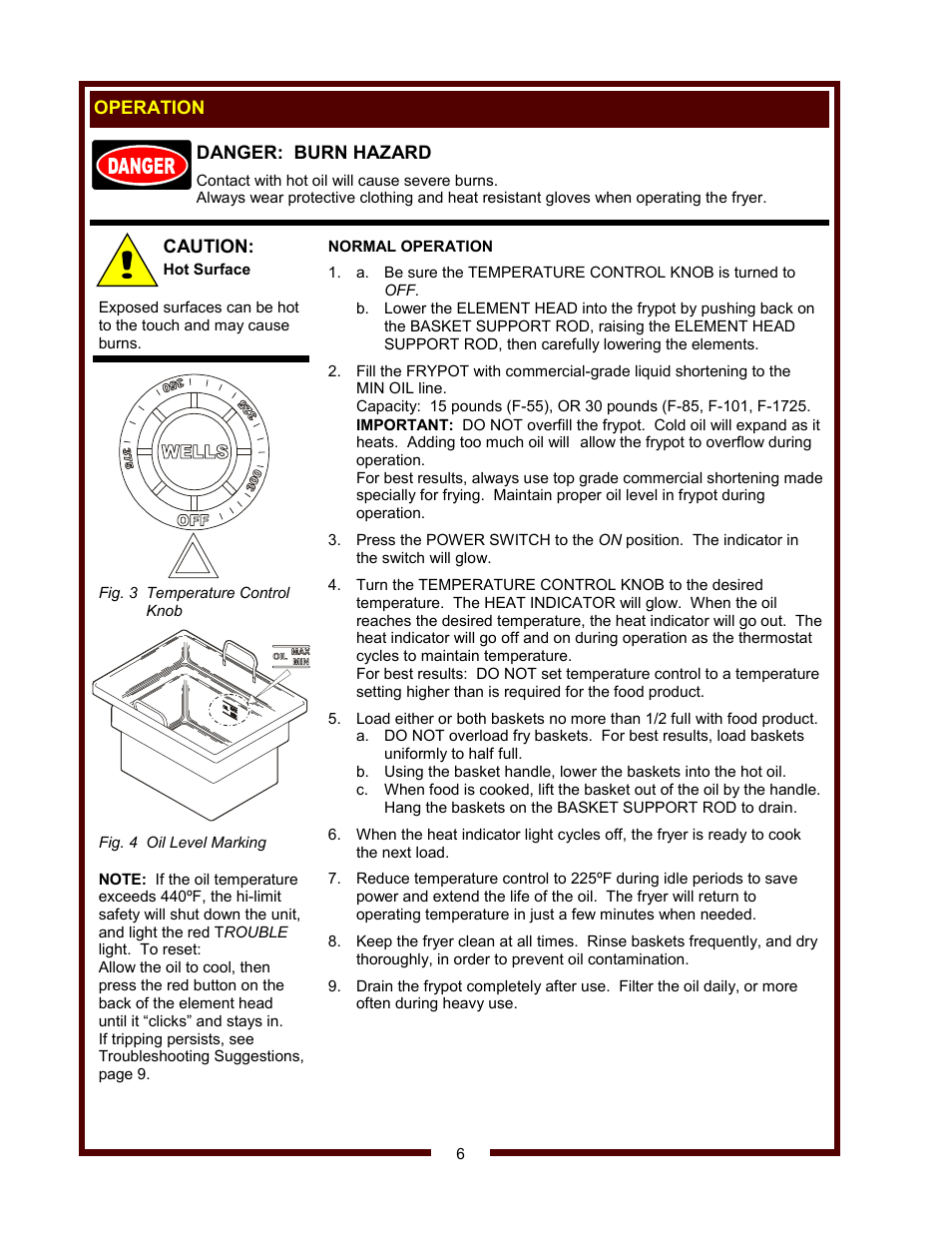 Wells F-55 STS User Manual | Page 8 / 14