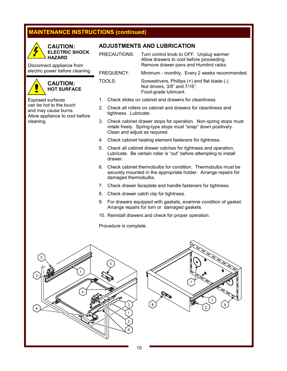 Wells RW-16 thru RW-36 User Manual | Page 12 / 14