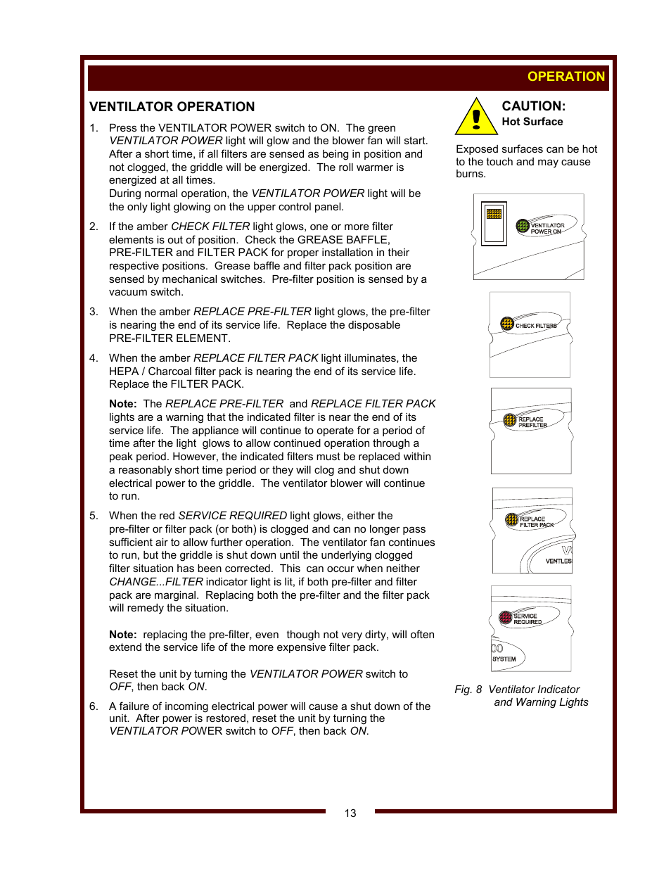 Wells WVG-136RW User Manual | Page 15 / 28