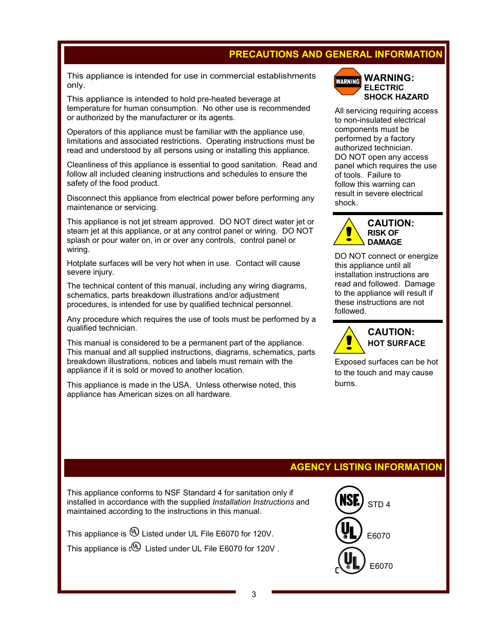 Wells H-006UL User Manual | Page 5 / 10