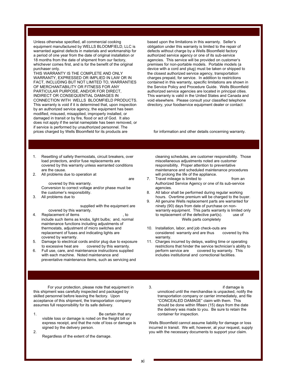 Wells Coutertop Ceramic Hot Plates HC-100 User Manual | Page 2 / 12