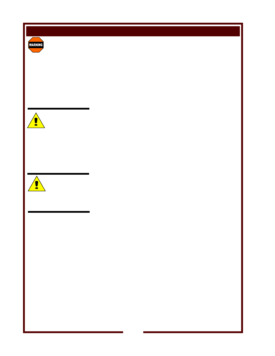 Warning, Caution, Precautions and general information | Wells WVAE-30F User Manual | Page 6 / 22