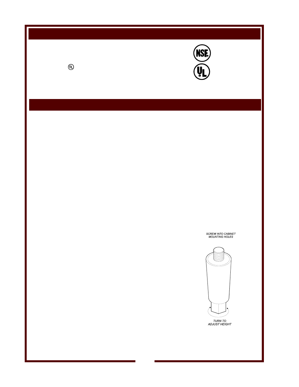 Agency listing information, Installation | Wells F-88 User Manual | Page 6 / 14