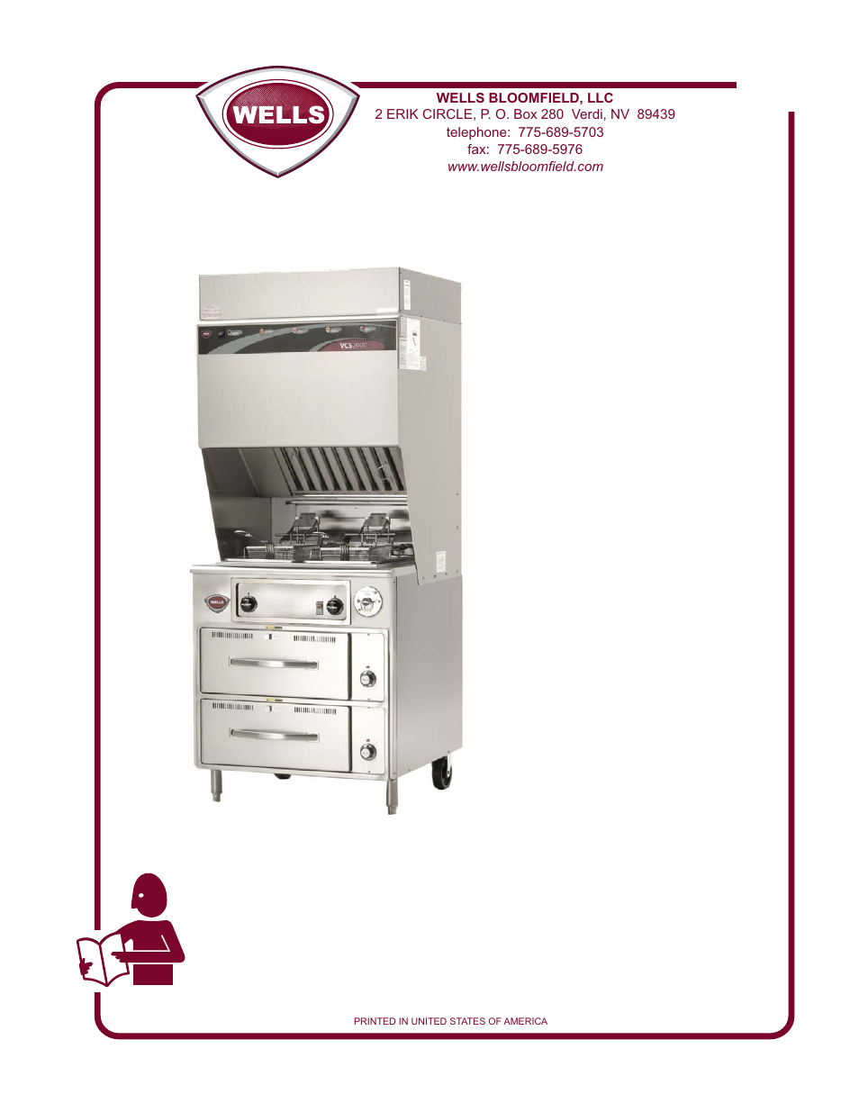 Wells WVF-886 User Manual | 34 pages