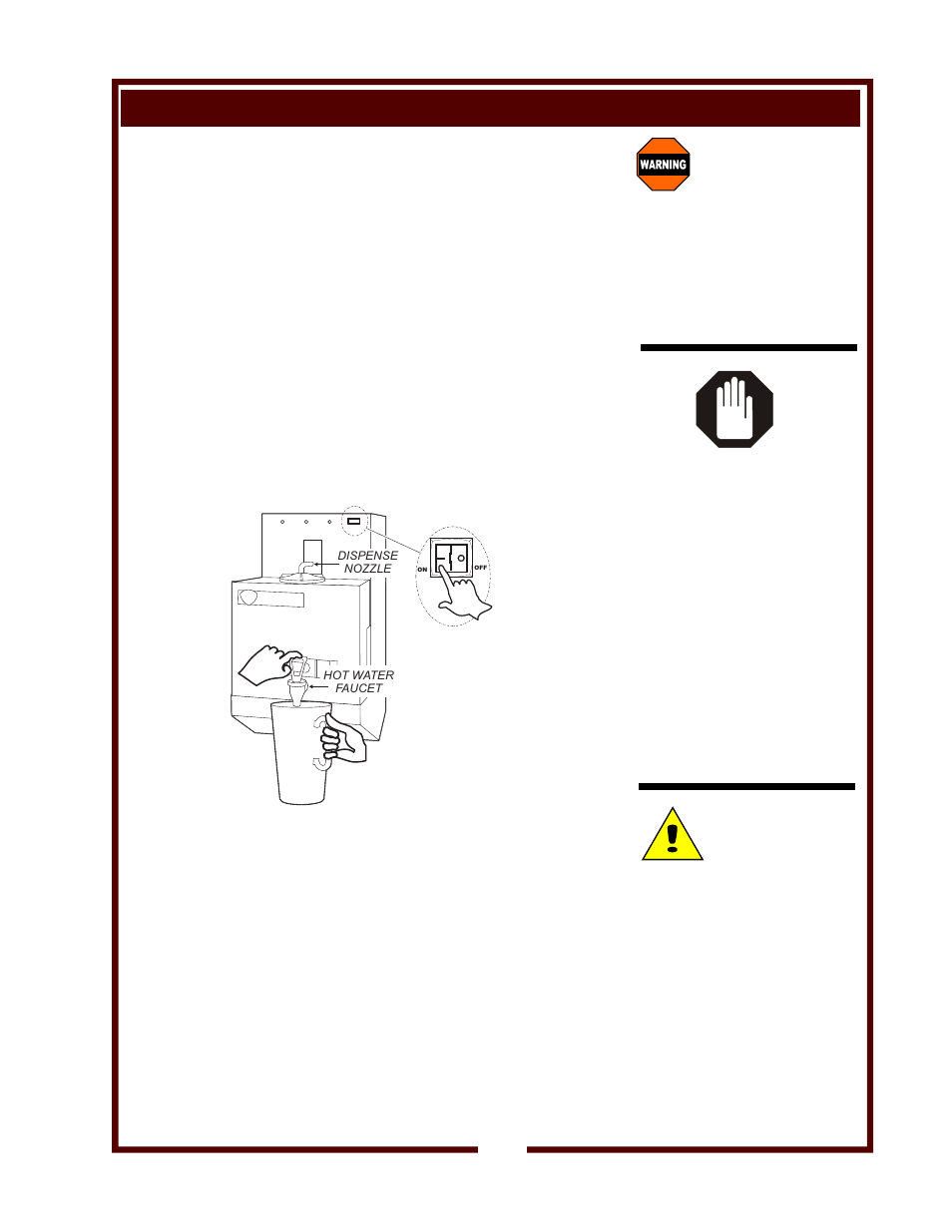 Operation, Warning, Caution | Wells WM-TR II User Manual | Page 11 / 18