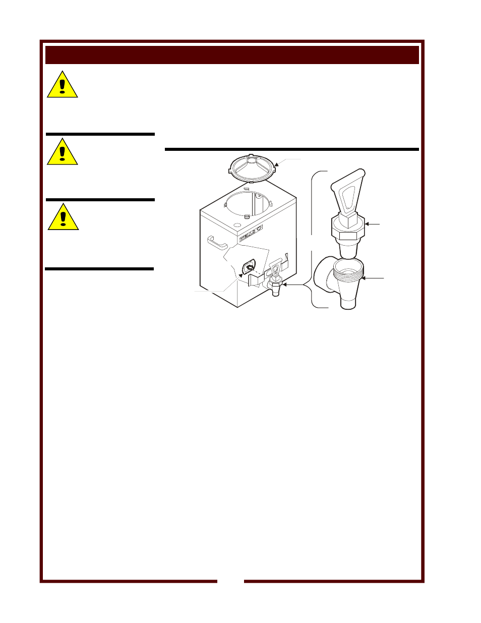 Cleaning instructions, Daily cleaning, Caution | Wells WM-TR II User Manual | Page 12 / 18