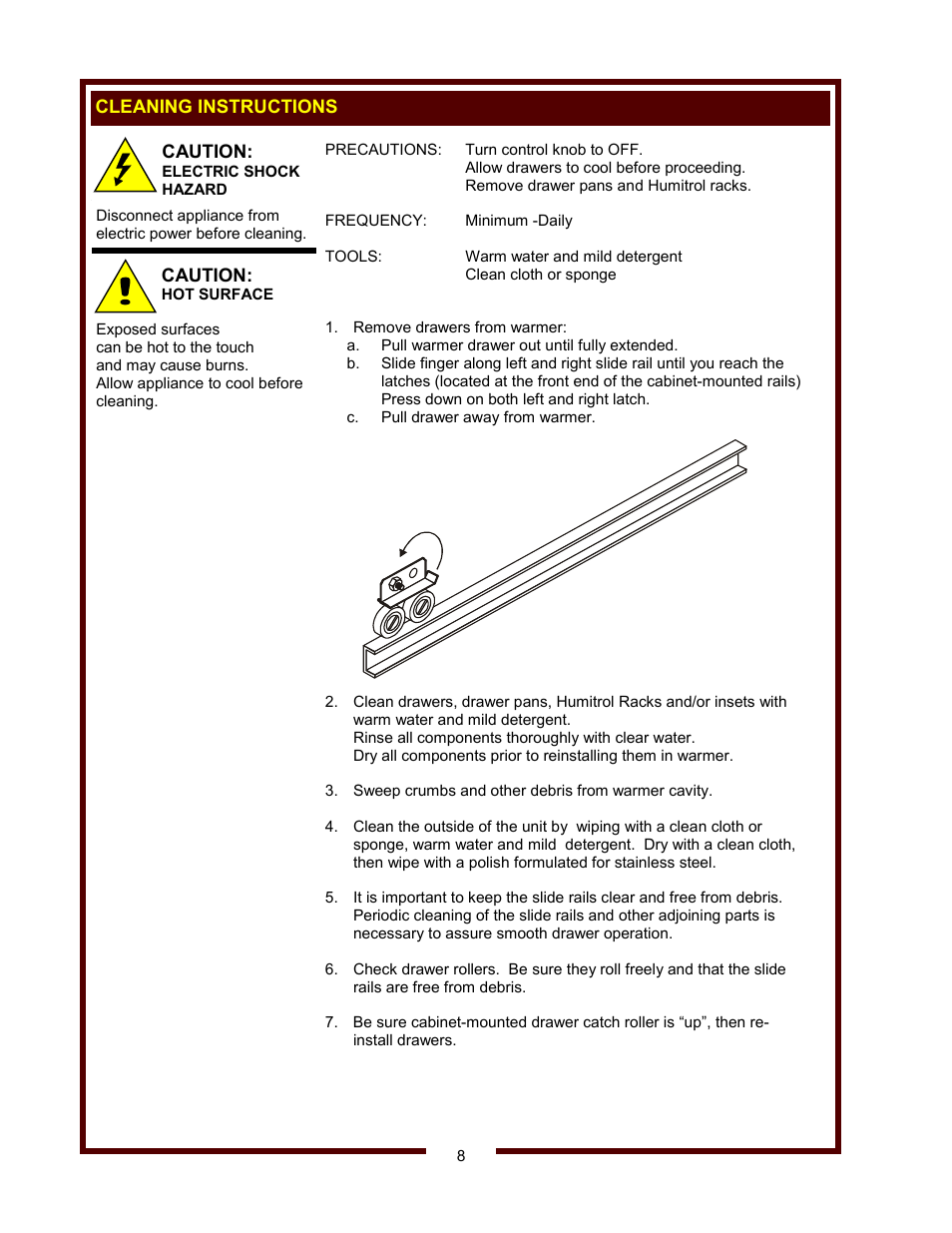 Wells RWN-1 thru RWN-3 Narrow User Manual | Page 10 / 14