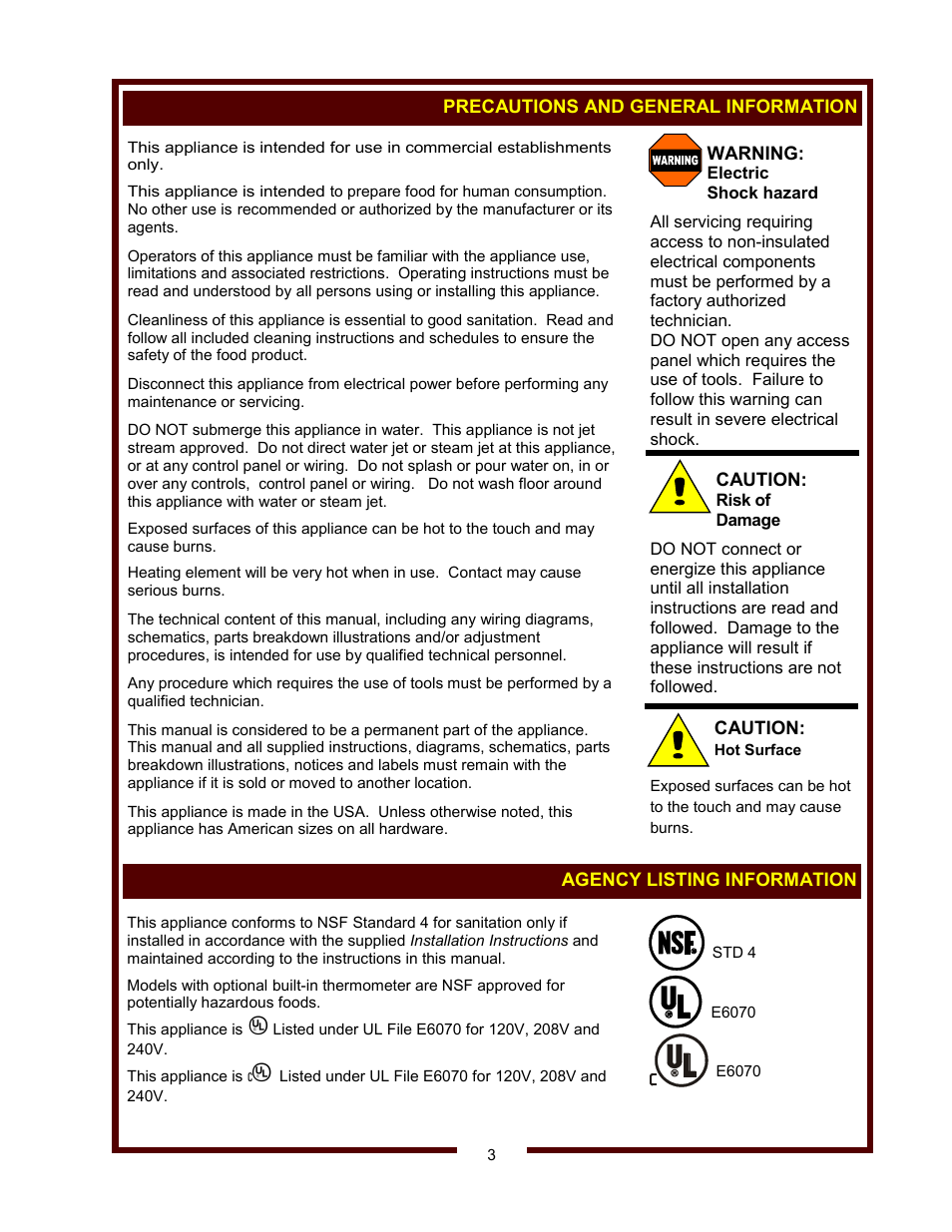 Wells RWN-1 thru RWN-3 Narrow User Manual | Page 5 / 14