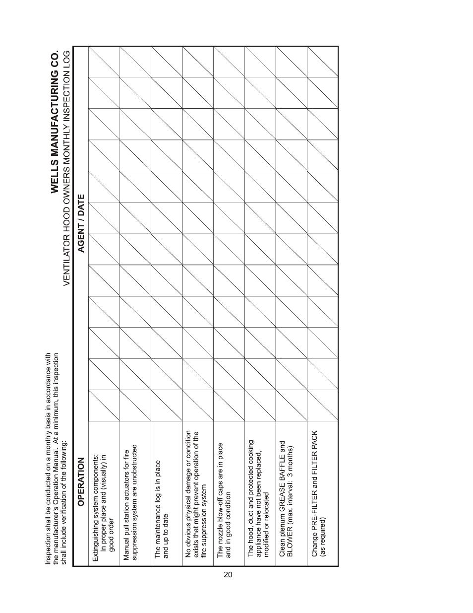 Wells WV-4HSRW User Manual | Page 22 / 28