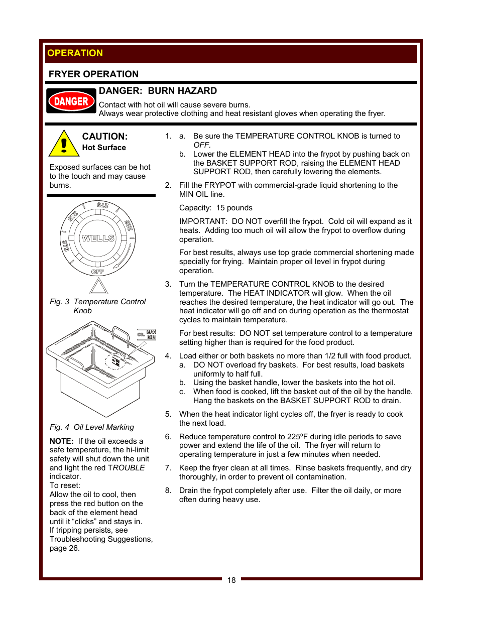 Wells WV-FGRW User Manual | Page 20 / 36