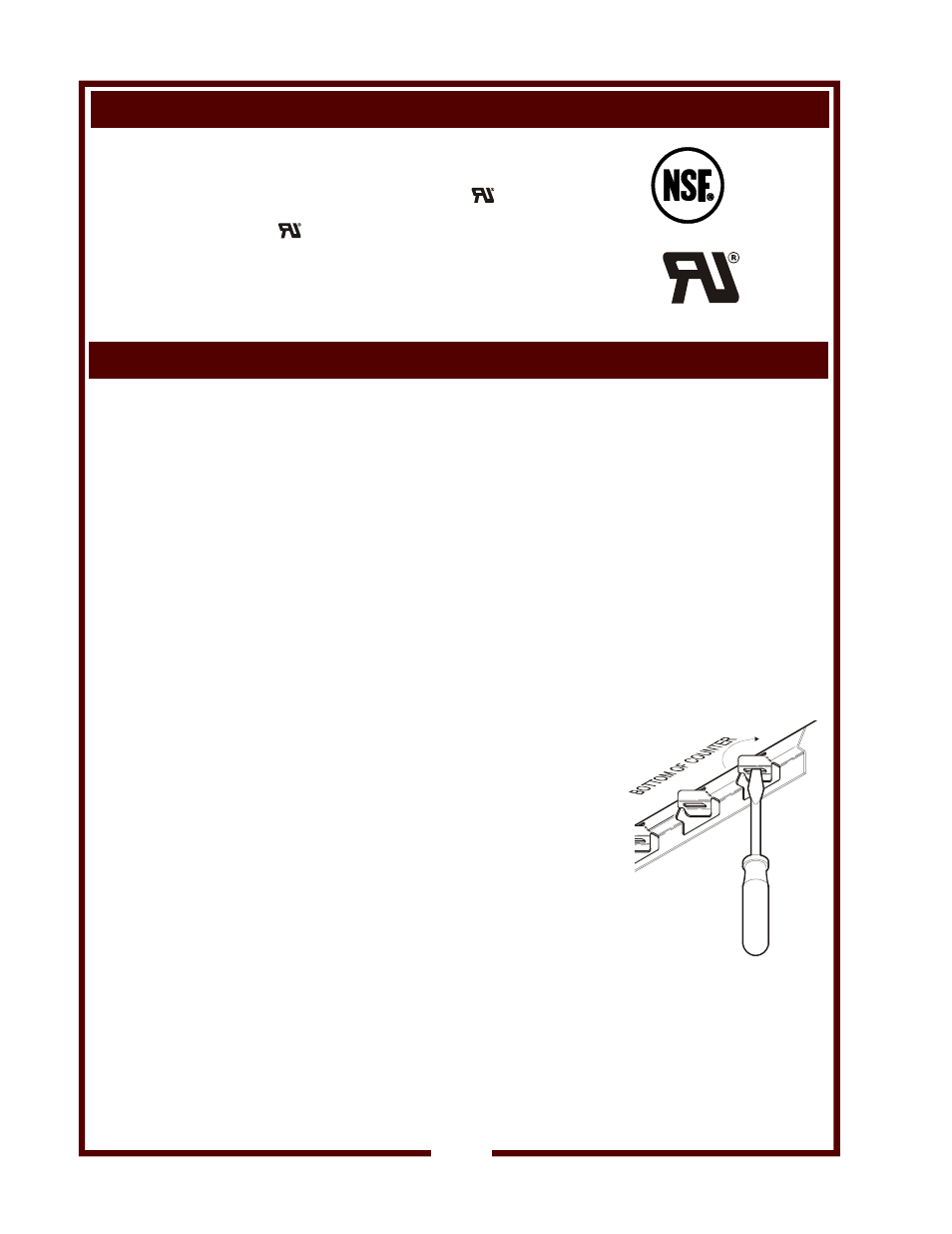Agency listing information, Installation | Wells F-676 User Manual | Page 6 / 14
