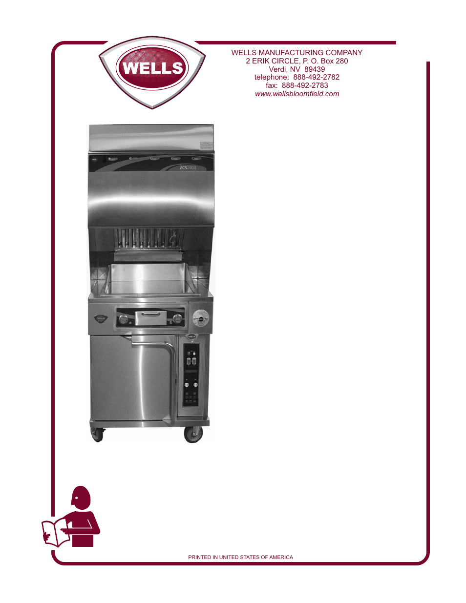 Wells WVOC-G136 User Manual | 34 pages