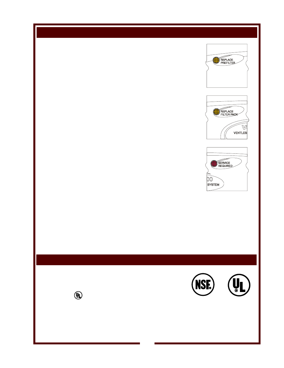 Agency listing information, Precautions and general information (continued) | Wells WVOC-G136 User Manual | Page 9 / 34