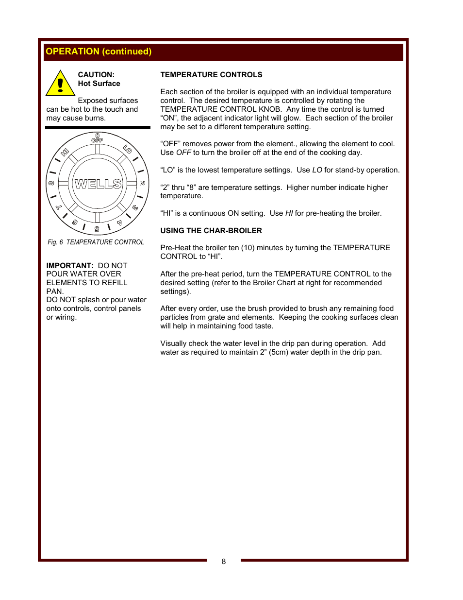 Wells B-40 User Manual | Page 10 / 16